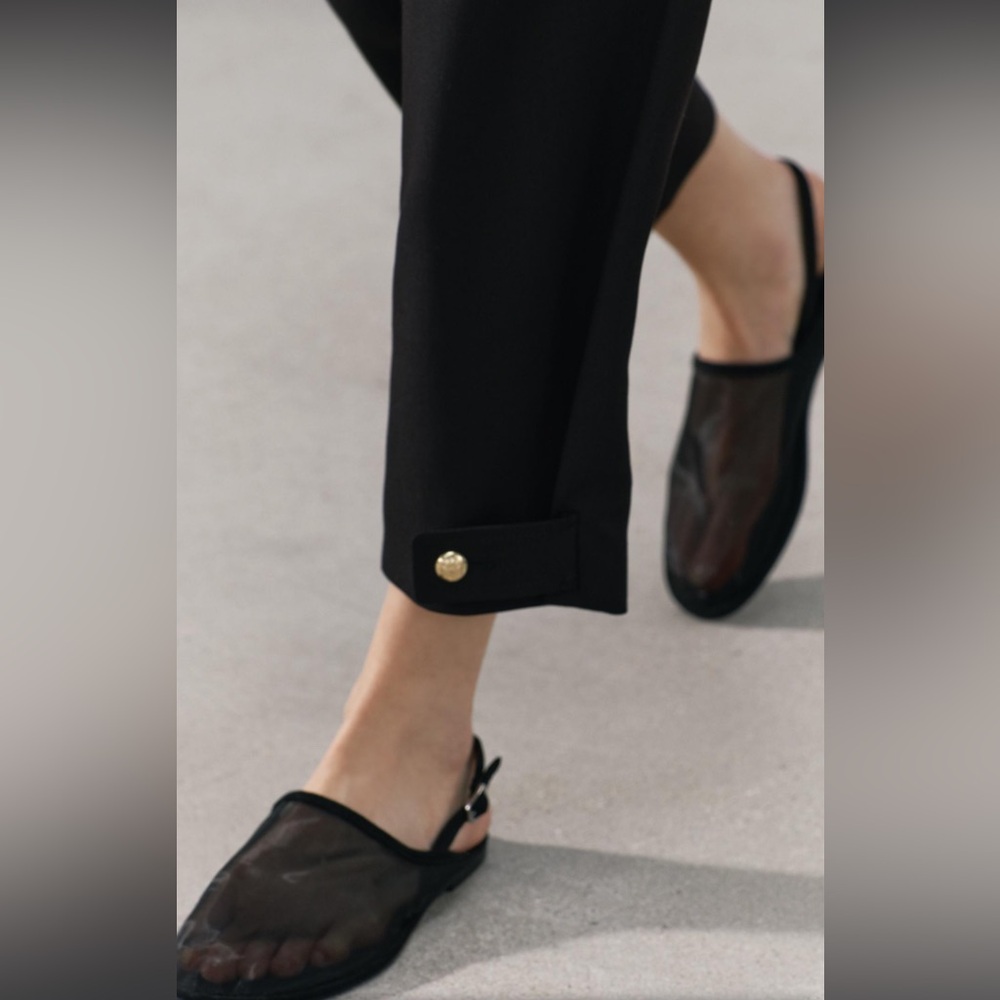 Zara Mesh Mules